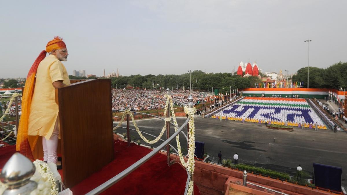 PM Modi keeps his promise, delivers his shortest I-Day speech